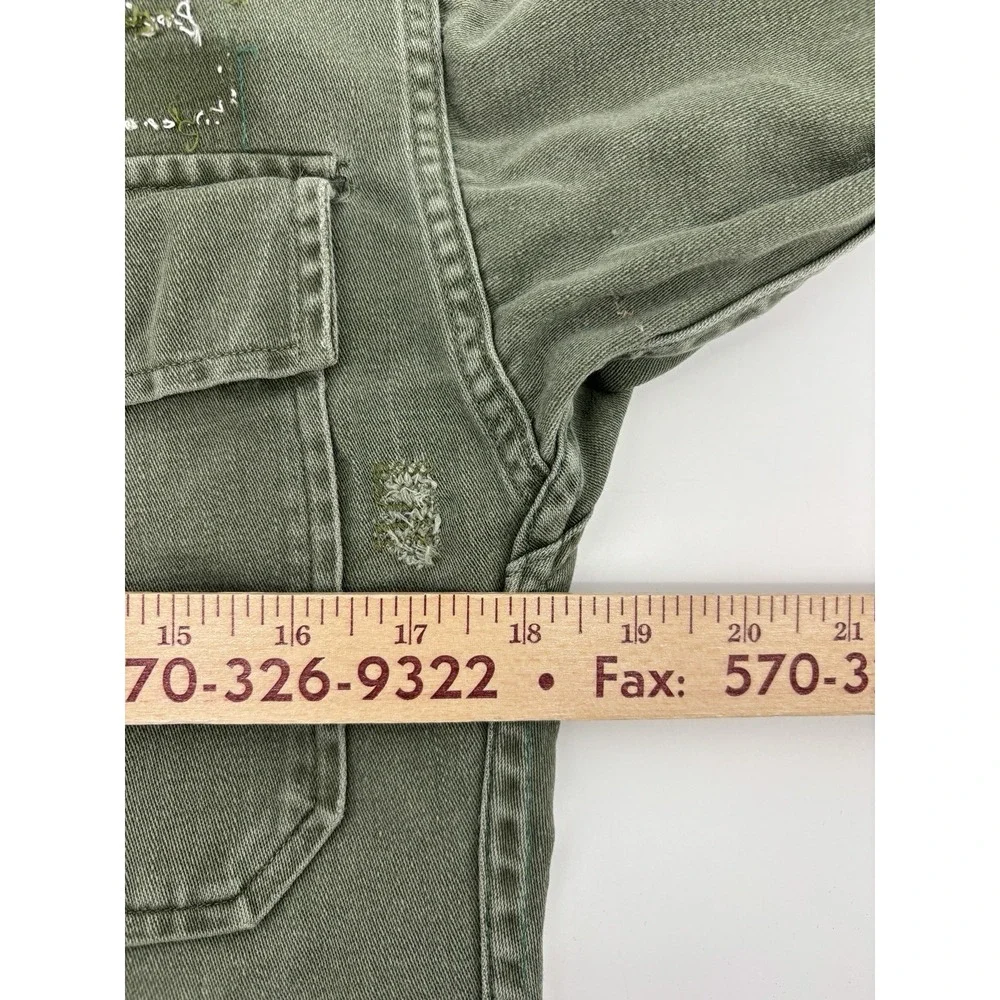 Vietnam Jacket OG-107 Coat Mens War Fatigue Cotton Sateen Heavy Wear Patina S